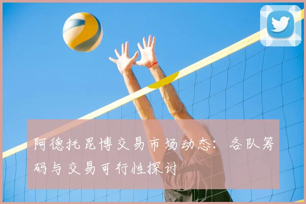 阿德托昆博交易市场动态:各队筹码与交易可行性探讨